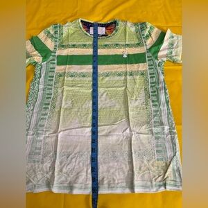 Elvis Jesus party time beautifully crafted fitted shirt (L) Excellent condition.